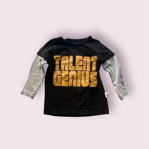 Baby ‘Talent Genius’ Baseball Tee